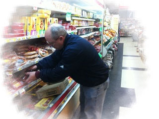 Gary at Hudd's Food Center